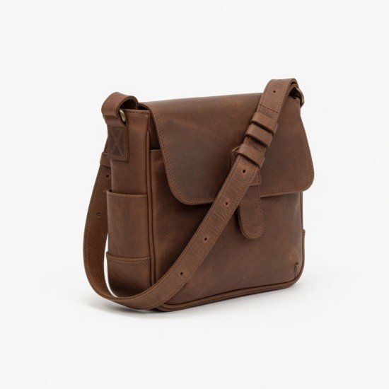 Leather Crossbody Bag Vintage for Women Style 2667