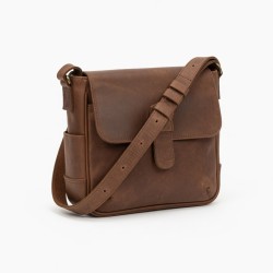 Leather Crossbody Bag Vintage for Women Style 2667