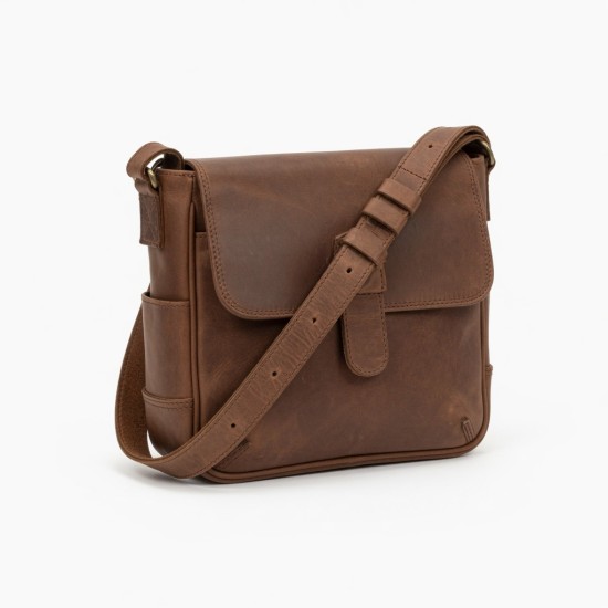 Leather Crossbody Bag Vintage for Women Style 2667