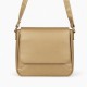 Shoulder Bag Evening Gold Faux Leather for Women