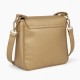 Shoulder Bag Evening Gold Faux Leather for Women