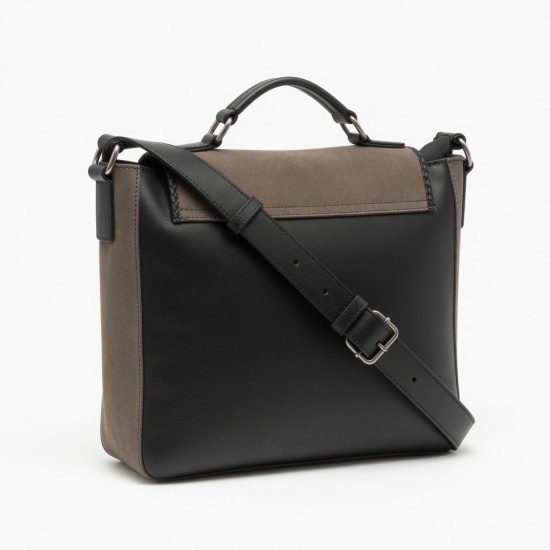 Leather Shoulder Bag Suede for Women