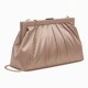 Satin Clutch Pleated Chain Strap for Women