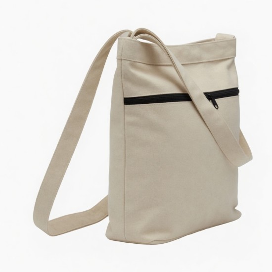 Tote Bag Zipped Shoulder Twin for Women