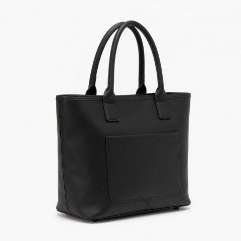 Faux Leather Tote Bag for Women