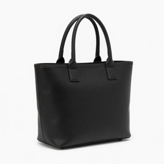 Faux Leather Tote Bag for Women