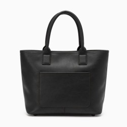 Faux Leather Tote Bag for Women