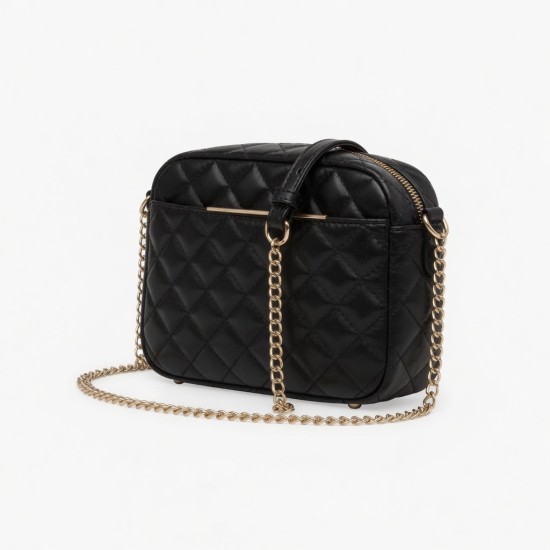 Quilted Crossbody Bag Chain Strap for Women