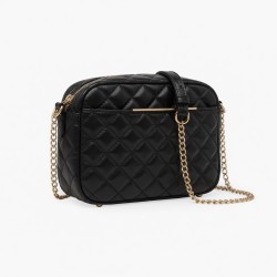 Quilted Crossbody Bag Chain Strap for Women