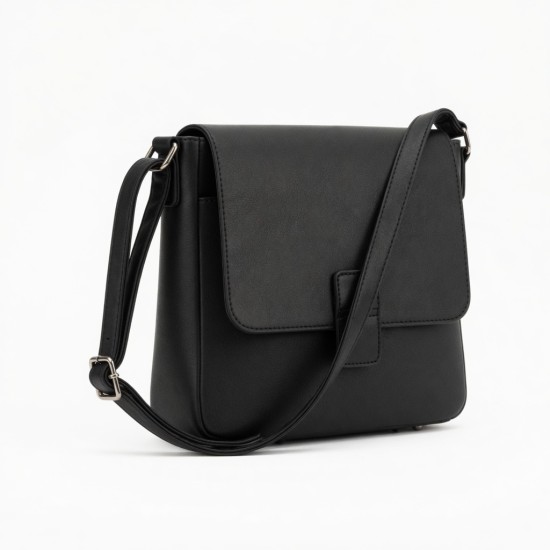 Faux Leather Crossbody Bag Capacity for Women
