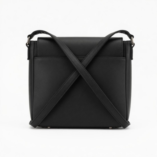 Faux Leather Crossbody Bag Capacity for Women