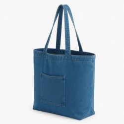 Blue Denim Tote Bag Vintage Retro for Women