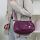Crossbody Bag Nylon Zip Shoulder Strap for Women