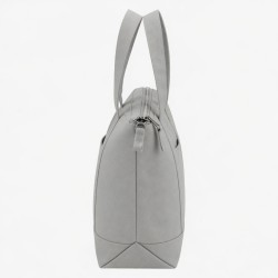 Tote Bag Zipped Multi Silver Zip for Women