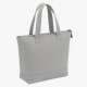 Tote Bag Zipped Multi Silver Zip for Women