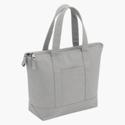 Tote Bag Zipped Multi Silver Zip for Women