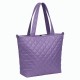 Quilted Tote Bag Polyester for Women