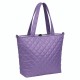 Quilted Tote Bag Polyester for Women