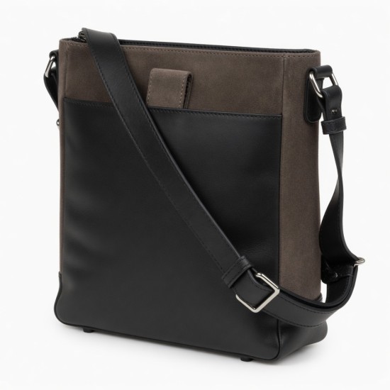 Leather Crossbody Bag Suede Shoulder for Women
