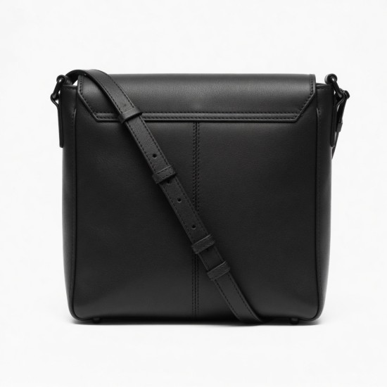 Black Leather Shoulder Bag Multi for Women