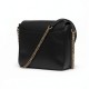 Leather Crossbody Bag Chain Strap for Women