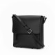 Black Leather Crossbody Bag Shoulder for Women