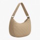 Quilted Shoulder Bag Crescent for Women