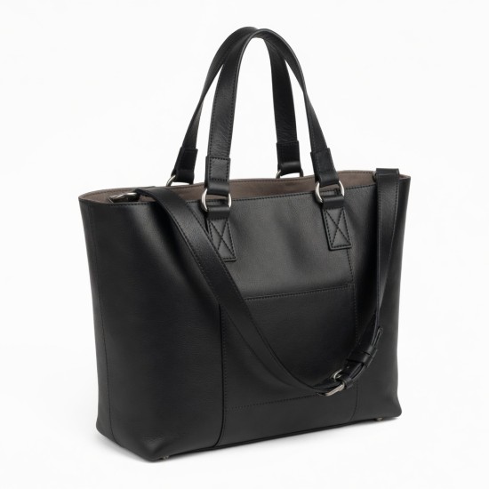 Leather Tote Bag Capacity for Women