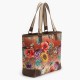 Multicolor Tote Bag Floral Western for Women