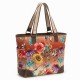 Multicolor Tote Bag Floral Western for Women