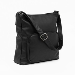 Faux Leather Shoulder Bag Pockets for Women