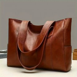 Leather Tote Bag Hobo for Women