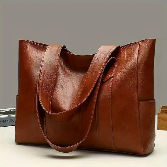 Leather Tote Bag Hobo for Women