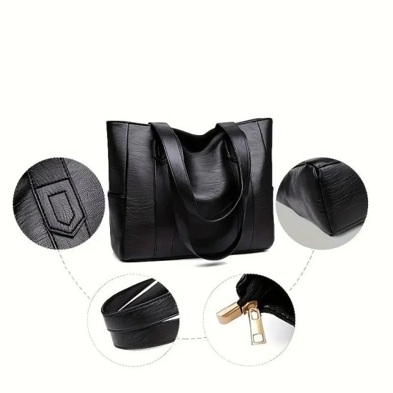 Leather Tote Bag Hobo for Women