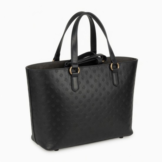 Leather Tote Bag Embossed for Women