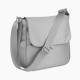 Crossbody Bag Triple Silver Polyester for Women