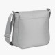 Crossbody Bag Triple Silver Polyester for Women