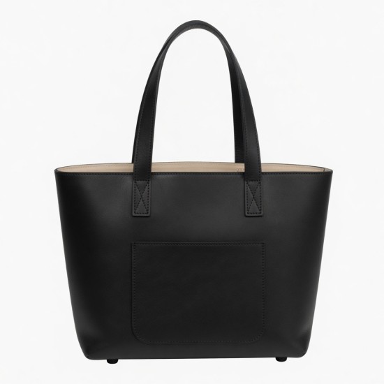 Leather Tote Bag Shopper for Women