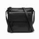 Leather Crossbody Bag Multi Zip for Women
