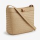 Straw Crossbody Bag Woven Knitted for Women