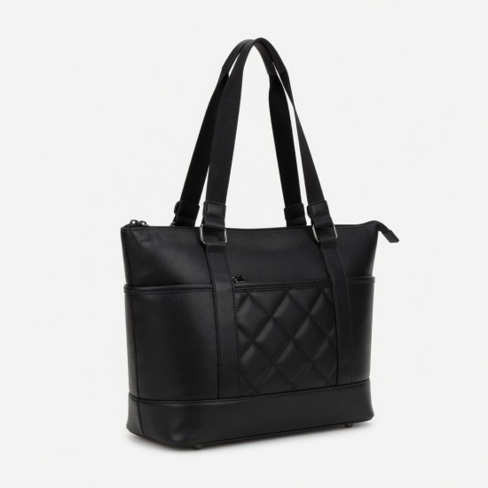 Tote Bag Zipped Shoulder Clutch for Women