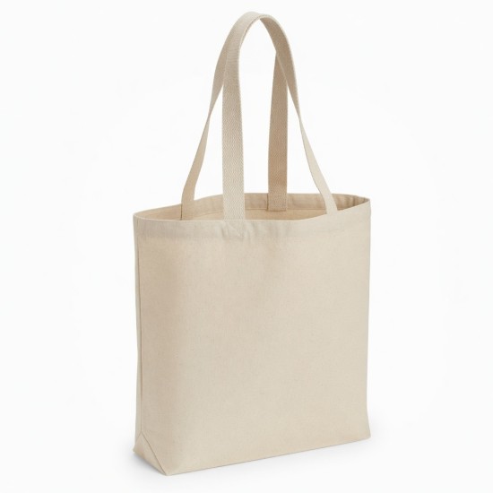 Canvas Tote Bag Cotton Crossbody Strap for Women