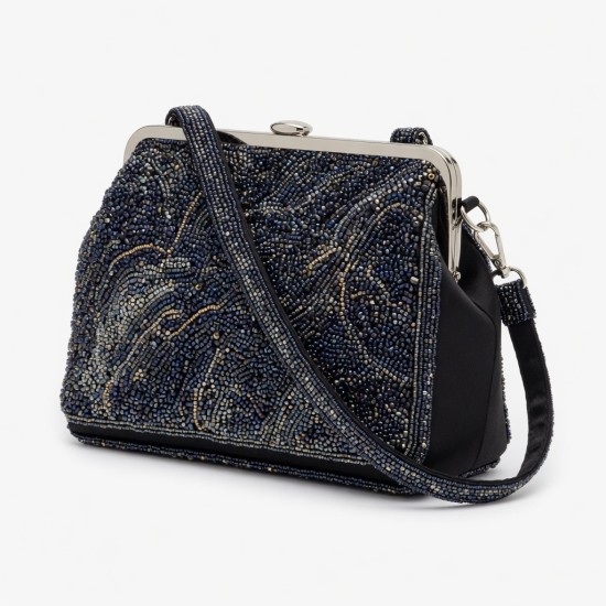 Crossbody Bag Beaded Evening Shoulder for Women